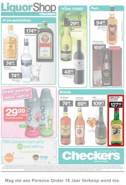 Checkers Gauteng : Liquor Shop Specials ( 24 Feb - 09 Mar 2014 ), page 2