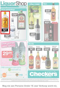 Checkers Gauteng : Liquor Shop Specials ( 24 Feb - 09 Mar 2014 ), page 2