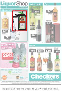 Checkers Gauteng : Liquor Shop Specials ( 24 Feb - 09 Mar 2014 ), page 2