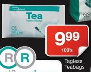 Tegless Teabags-100's