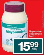 Mayonnaise Regular/Lite-760g