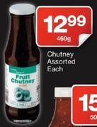 Chutney Assorted-460g Each