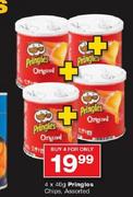 Pringles Chips-4x40g