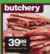 Beef Forequater Pack-per kg