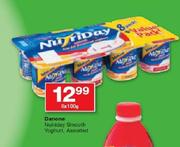 Danone Nutriday Smooth Yoghurt Assorted-8x100g