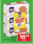 Moir's Tea Lovers Biscuits-3x200g