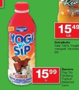 Danone Yogi Sip Drinking Youghurt Assorted-1Ltr