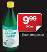Suurlemoensap-500ml