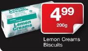 Lemon Creams Biscuits-200g