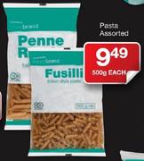 Pasta Assorted-500g Each