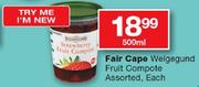 Fair Cape Welgegund Fruit Compote Assorted-500ml