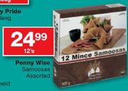Penny Wise Samoosas Assorted-12's