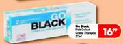 Go Black hair Colour Creme Shampoo-50ml