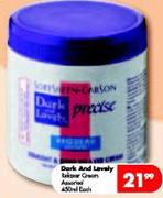 Dark & Lovely relaxer Cream-450ml