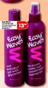 Easy waves Curl Activator Gel/Oil Sheen Comb Out Conditioning hair Spray-250ml