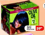 Organic Olive Oil relaxer Kit