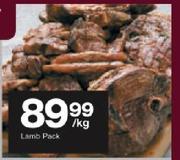 Lamb Pack-Per Kg