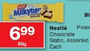 Nestle Chocolate Slabs Assorted-80G