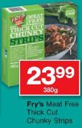 Fry's Meat Free Thick Cut Chunky Strips-380G