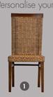 Kudus Dining Chair Available In Honey Antique Or French White