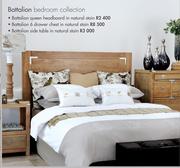 Battalion Bedroom Collection Battalion Side Table In Natural Stain