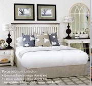 Paras Bedroom Collection 1 Drawer Padestal In Antique White