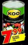 Koo Mixed Vegetables-410gm
