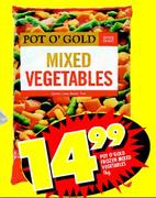 Pot O' Gold Frozen Mixed Vegetables-1Kg