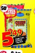 Cheese Puffs Assorted 150g Each