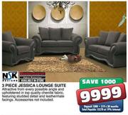 NSK Designs 3 Piece Jessica Lounge Suite