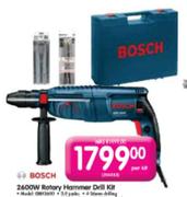 Bosch Rotary Hammer Drill Kit-2600W