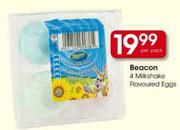 Beacon 4 Milkshake Flavoured Eggs-Per Pack