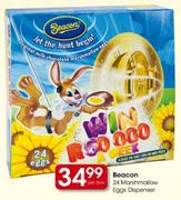 Beacon 24 Marshmallow Eggs Dispenser-Per Box