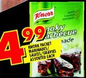 Knorr Packet Gravies Assorted Each