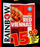 Rainbow Smoked Red Viennas-500g