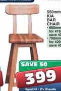 Kia Bar Chair-750mm