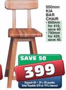 Kia Bar Chair-650mm