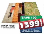 Panda Rugs 160cmx230cm Each