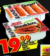Rainbow Steaklets/Angers-400g
