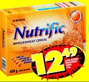 Nutrific Whole Wheat Cereal-450g 