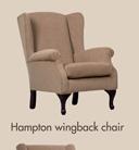 Hampton Wingback Chair 