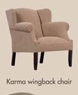 Karma Wingback Chair 