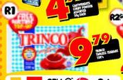 Trincon Tagless Teabags-100's