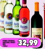 Four Cousins Natural Sweet Red-750ml