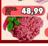 Traditional Ground Beef Mince Per Kg