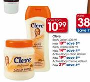 Clere Active Body Lotion-400Ml