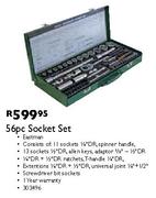 56pc Socket set