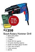 Bosch Rotary Hammer-650W Drill