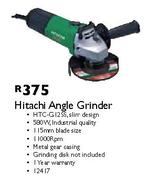 Hitachi Angle Grinder-580W