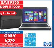 HP 250 15.6" Notebook Plus Bag